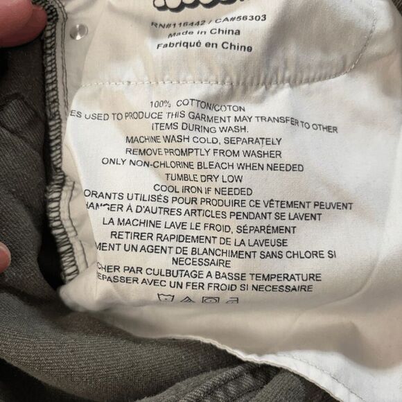 Empyre Relax Loose Fit Skate Jean Denim Pants Green Size 38x29 Wide Leg Baggy - Picture 8 of 10